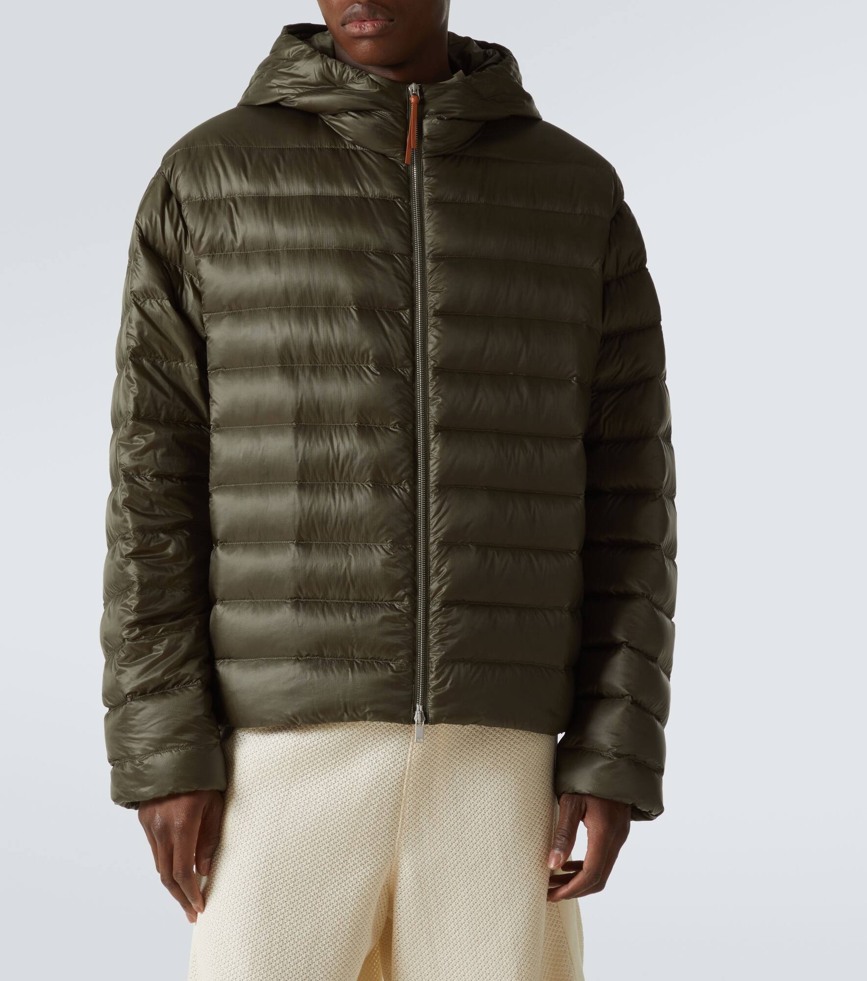 Quilted down jacket - 3
