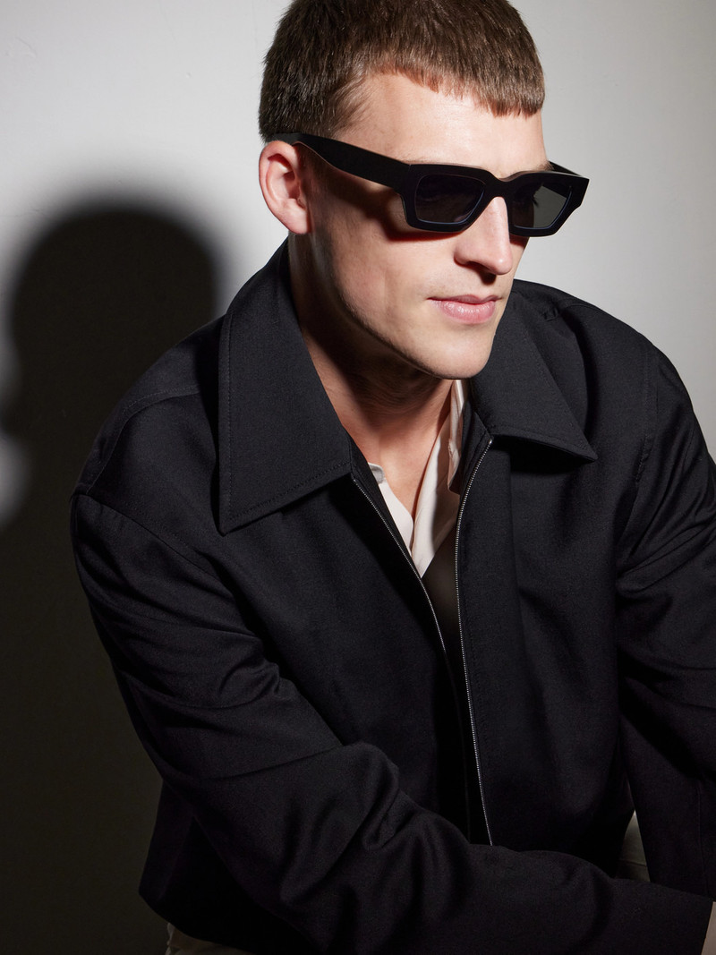 Jil Sander Edition 6 Square-Frame Acetate Sunglasses 5