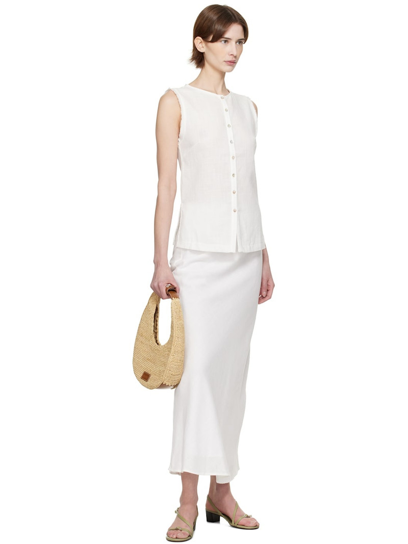 BEC + BRIDGE White Everly Maxi Skirt outlook