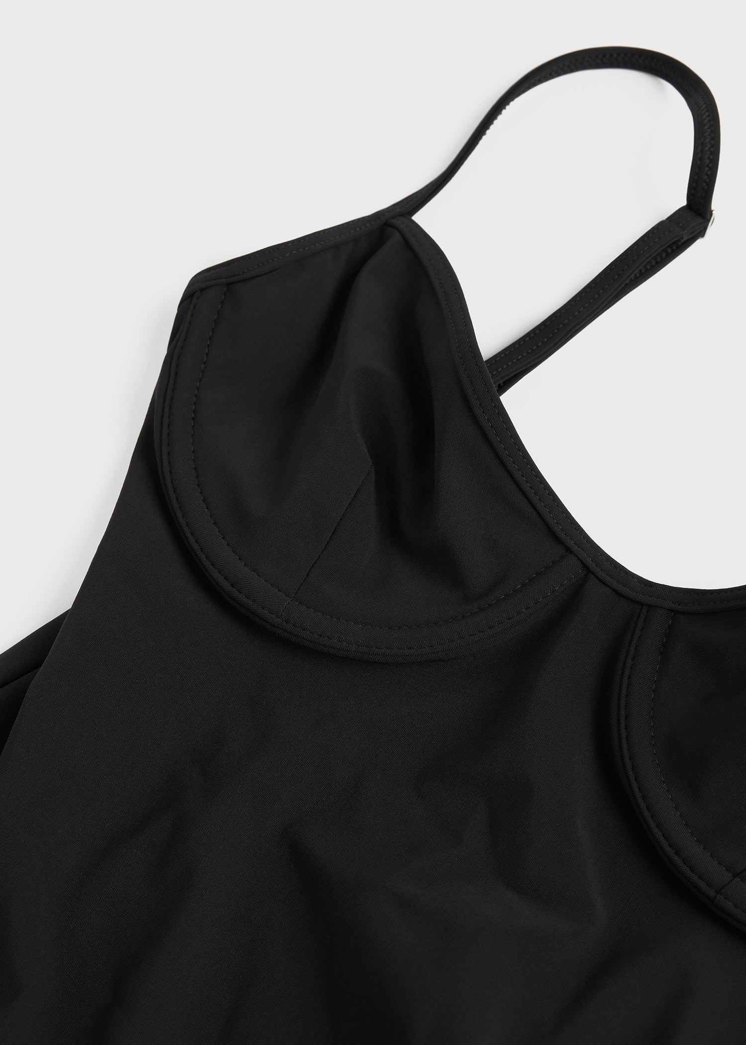 Half-cup swimsuit black - 6