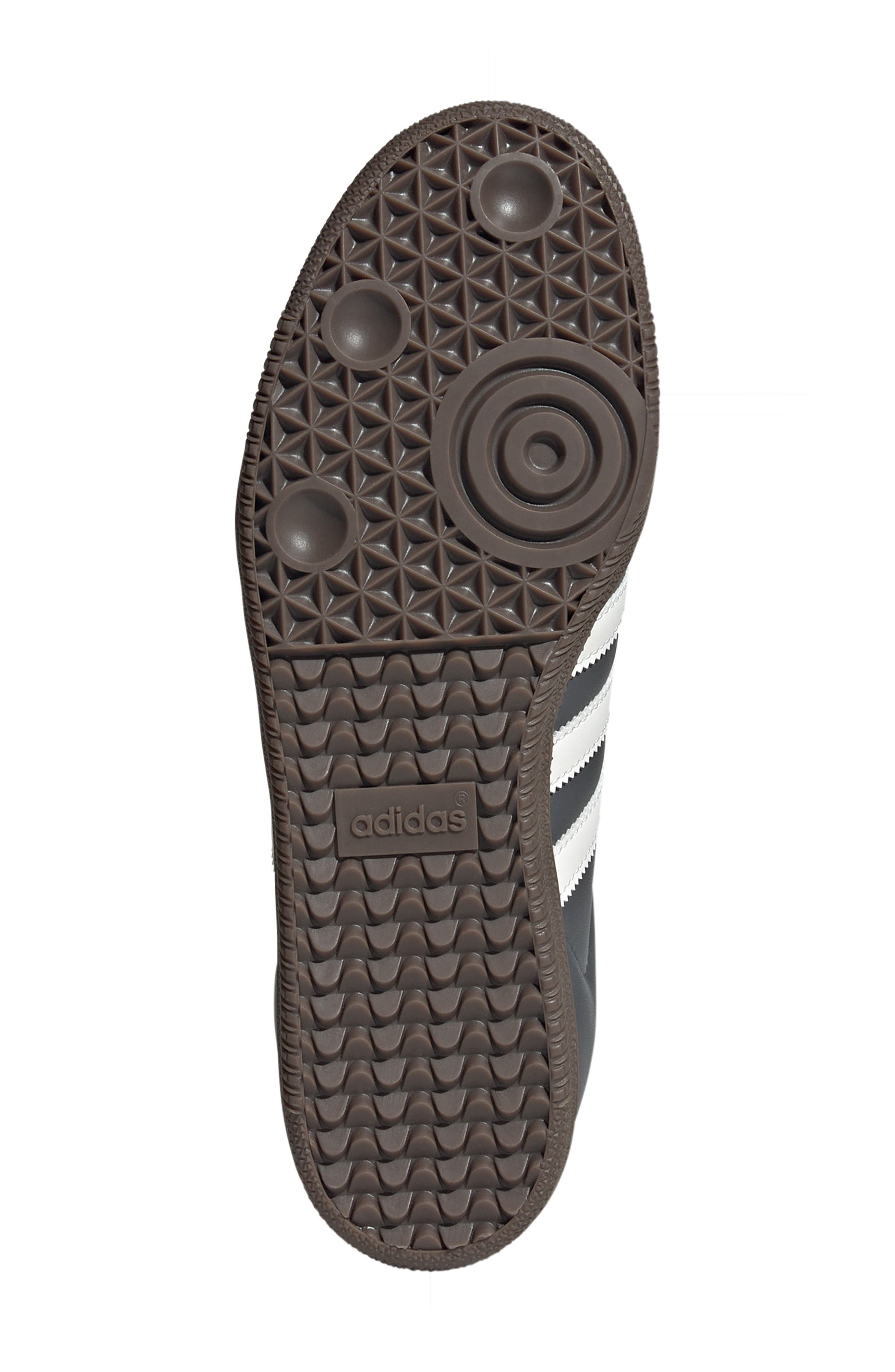 adidas Samba OG Sneaker in Grey/White/Gum at Nordstrom - 5