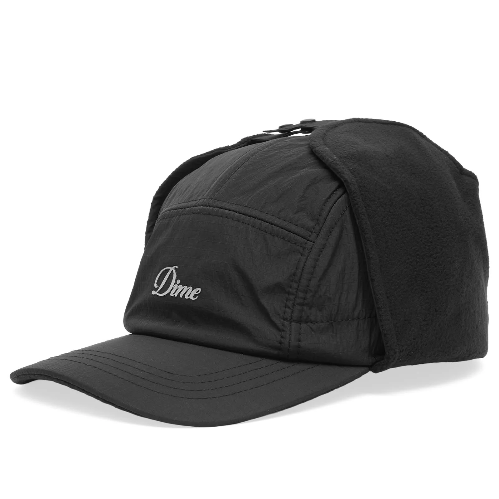 Dime Cursive Earflap Cap - 1