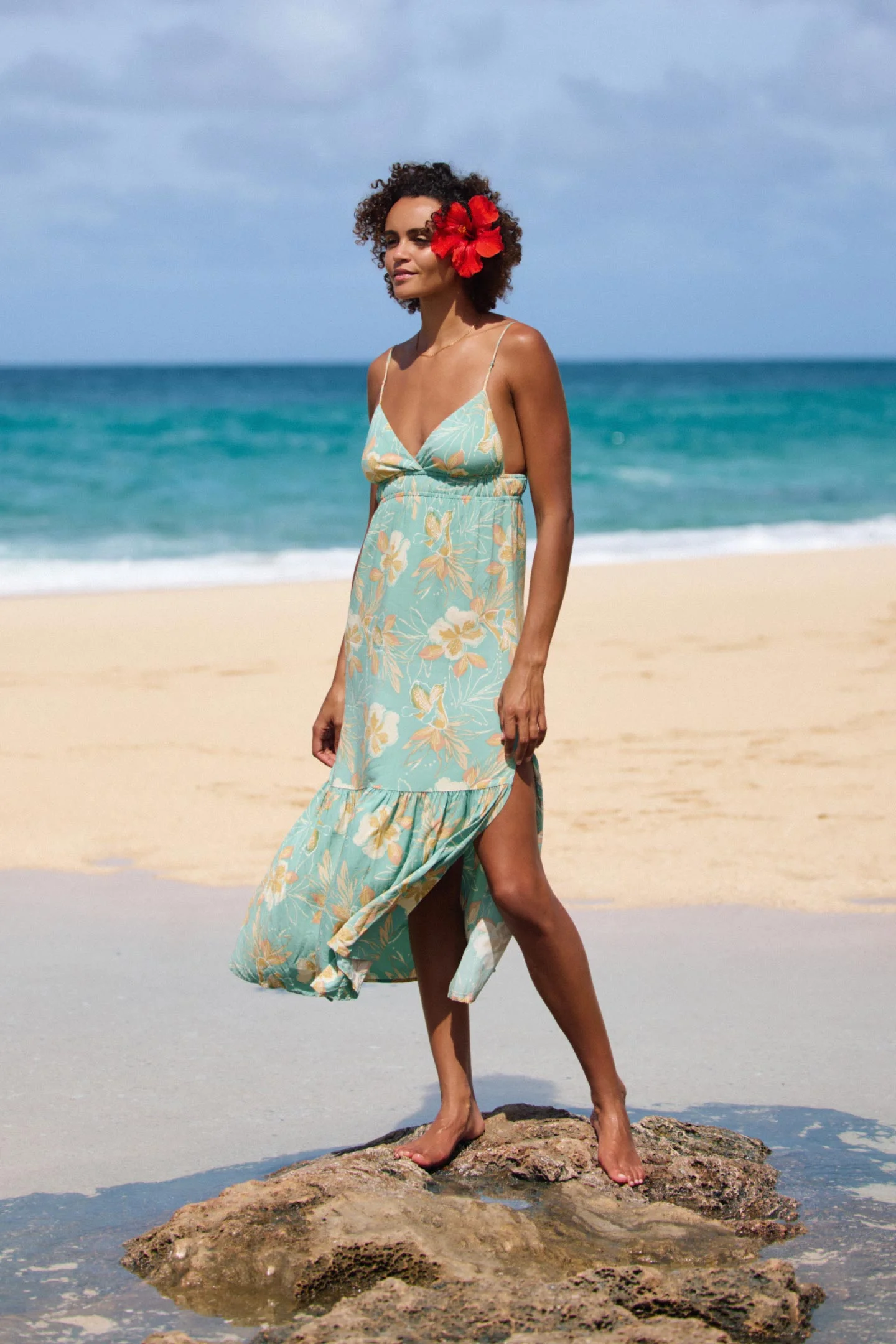 Julez Tiki Midi Dress - 1