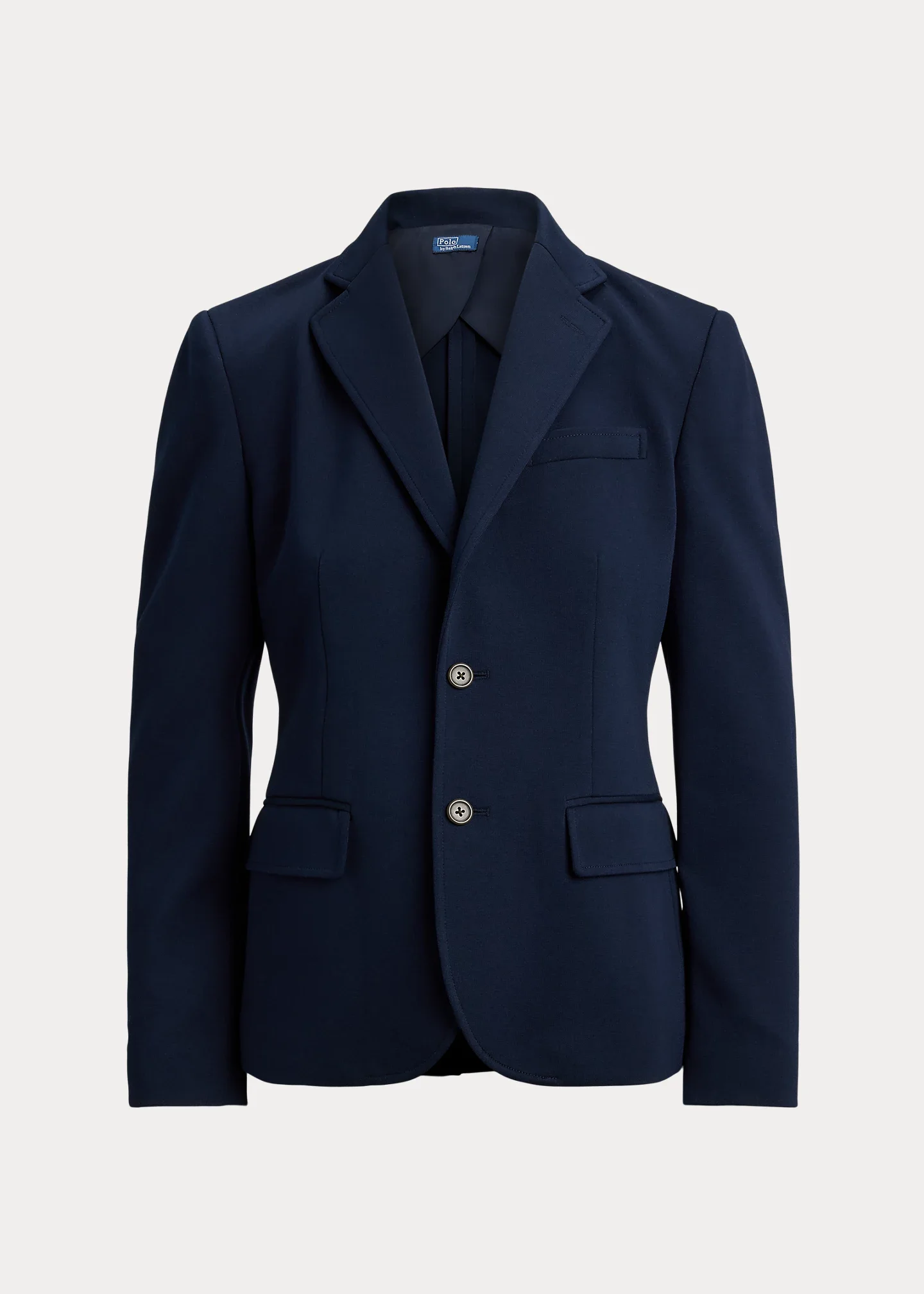 Single-Breasted Ponte Blazer - 1