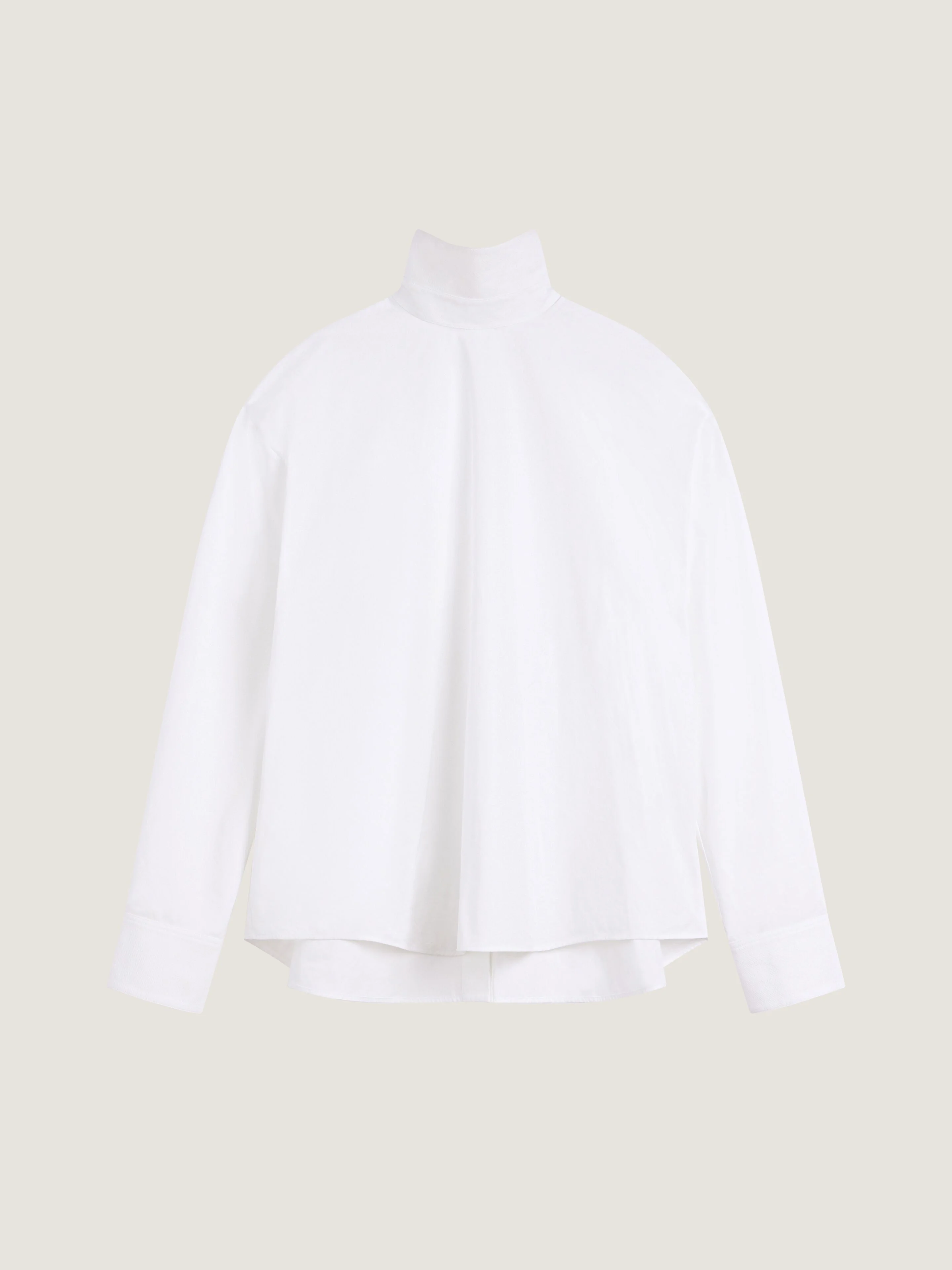 BACK-TO-FRONT SHIRT IN POPLIN - 1