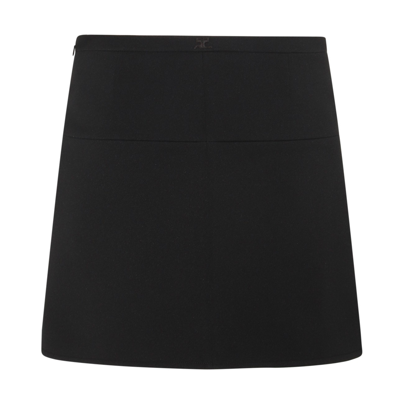 black mini skirt - 2
