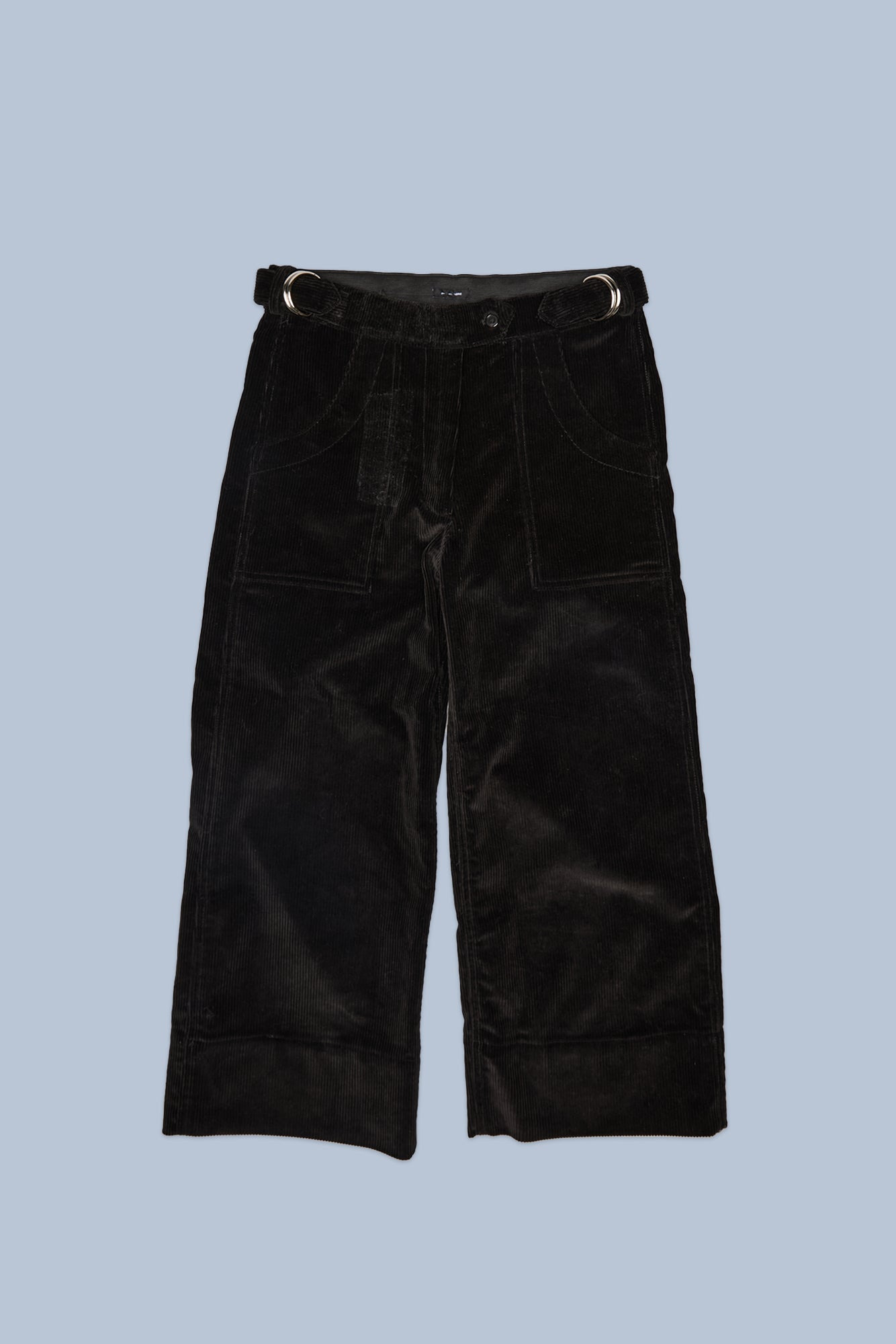 RELAXED CROPPED WORK PANT - 3