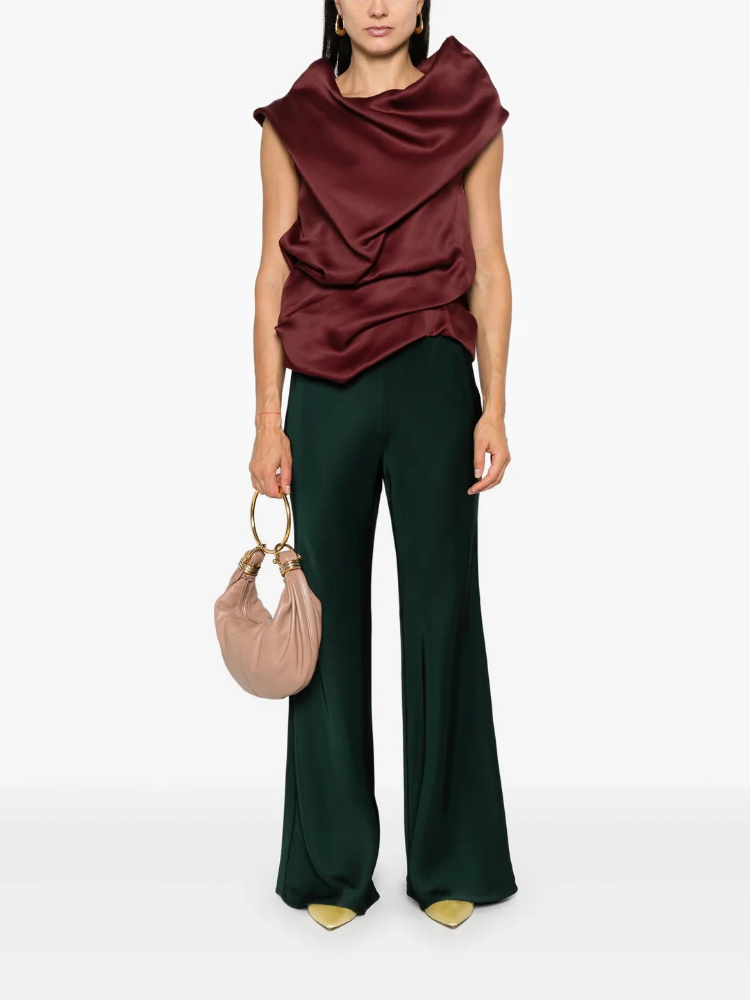 【Zimmermann】EDEN FLARE PANT シルク フレアパンツ Zimmermann Eden Slouch Flare Pants | club21 | REVERSIBLE