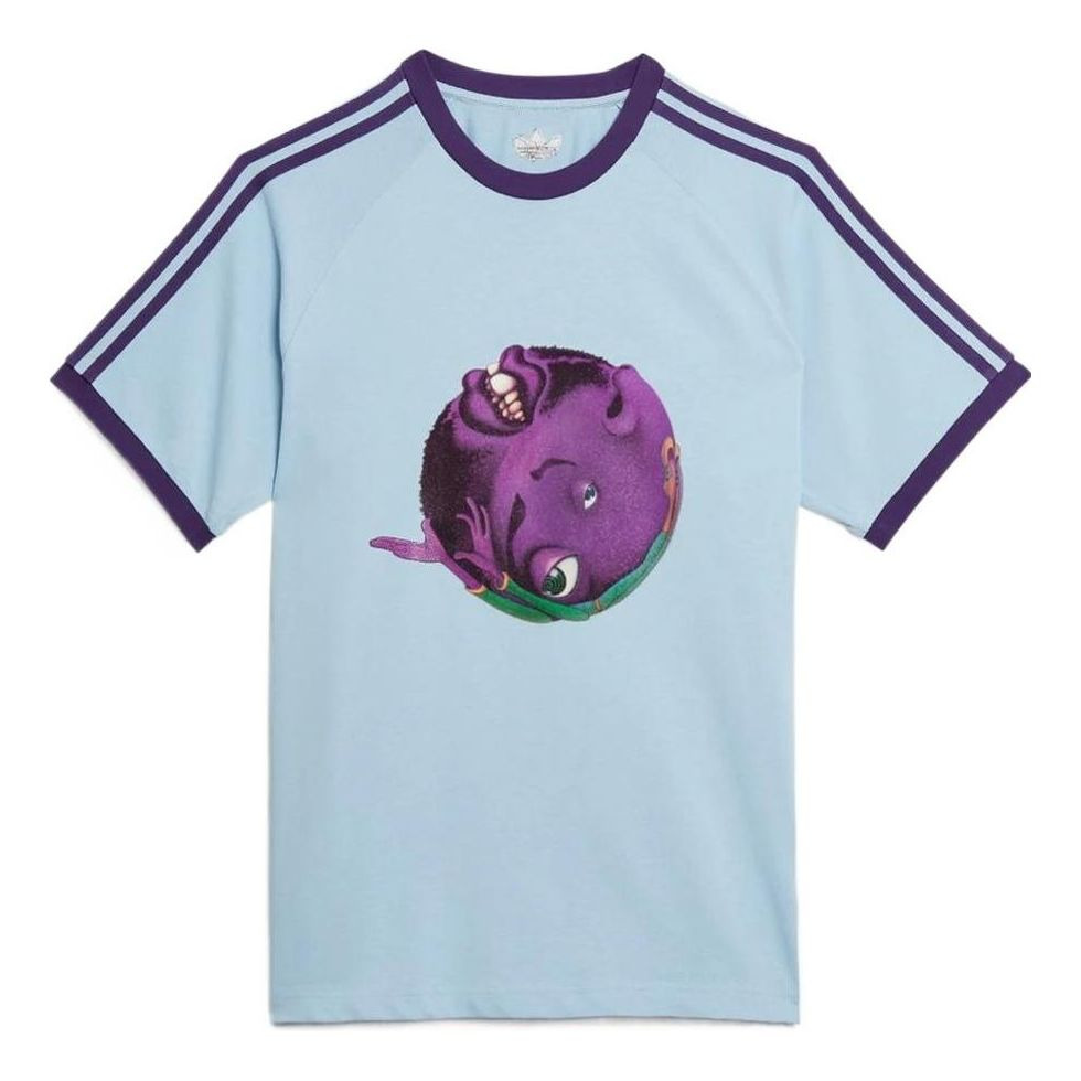 adidas originals Originals x Kerwin Frost Crossover Cartoon Pattern Printing Sports Short Sleeve Pin - 1