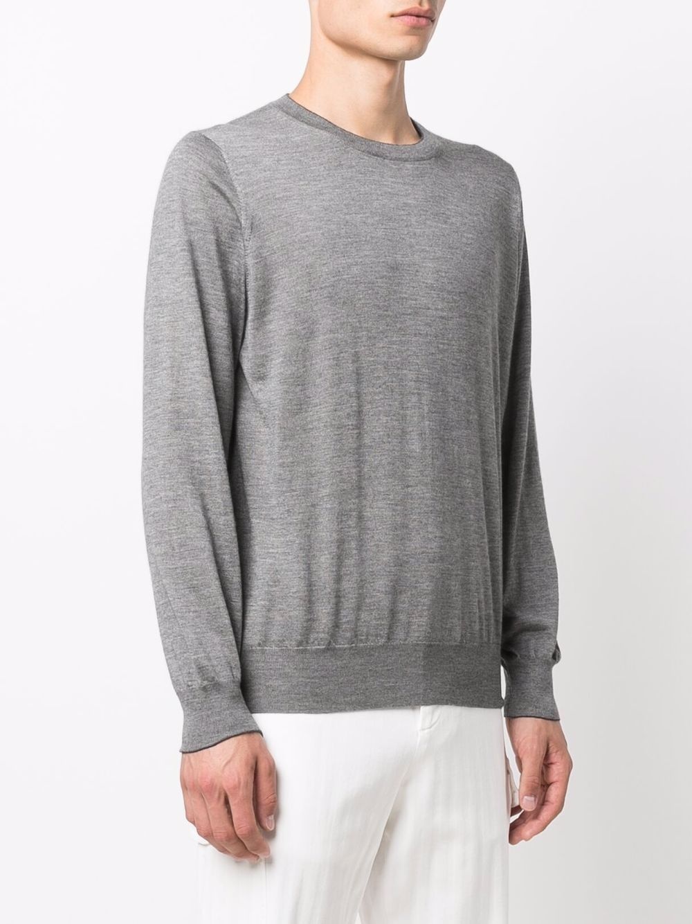 long-sleeve cashmere jumper - 3