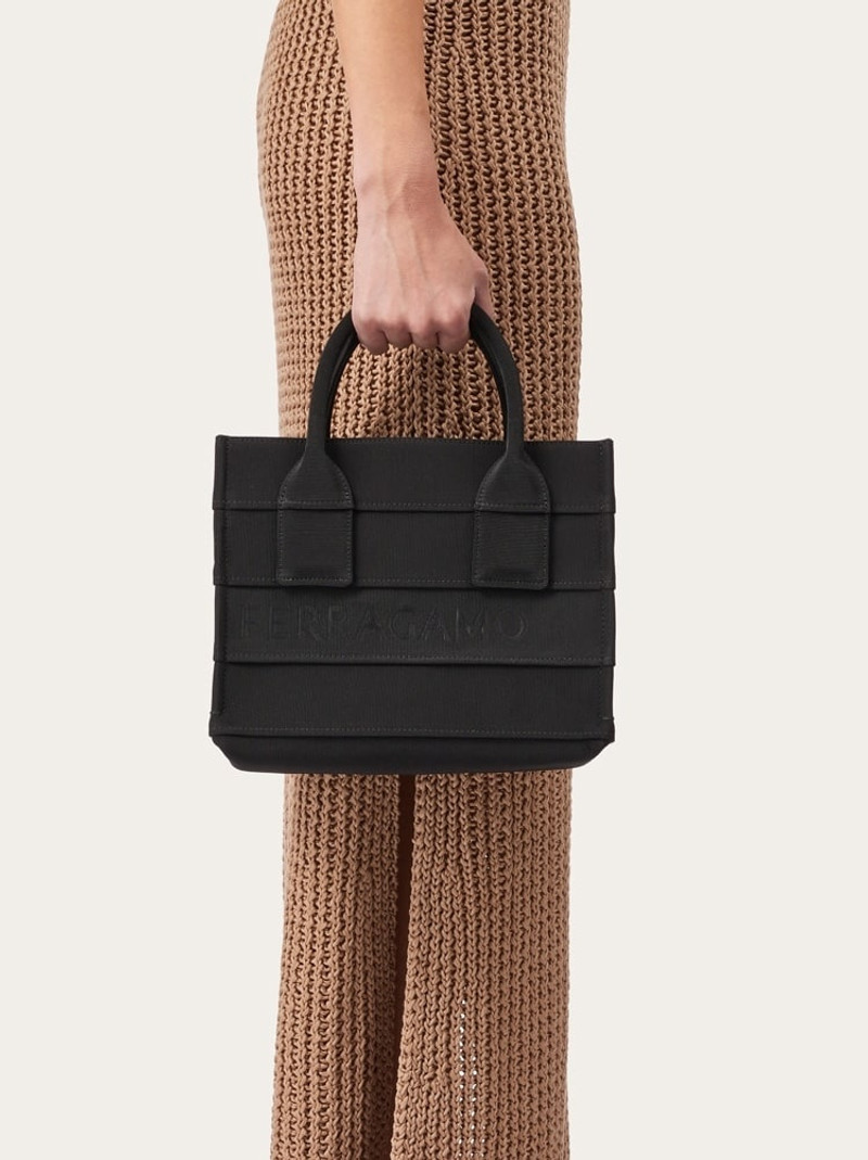 FERRAGAMO TOTE BAG WITH SIGNATURE (S) outlook