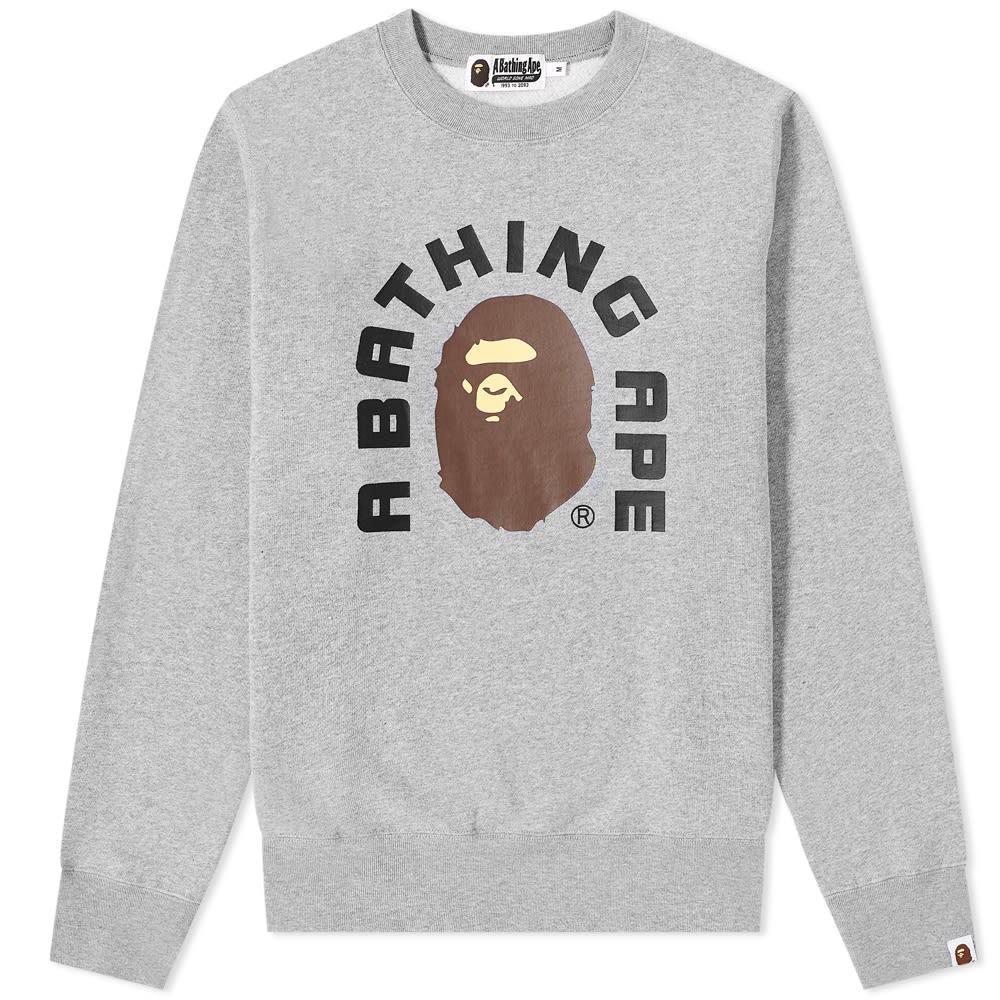 A Bathing Ape College 2020 Crew Sweat - 1