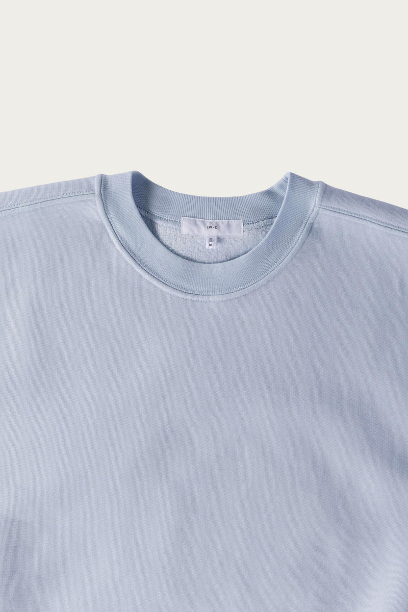 LADY WHITE CO. Mini Crewneck - Pale Blue outlook