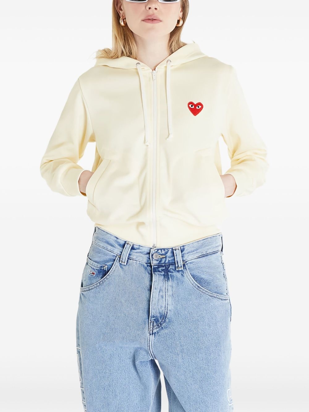 heart logo hoodie - 1
