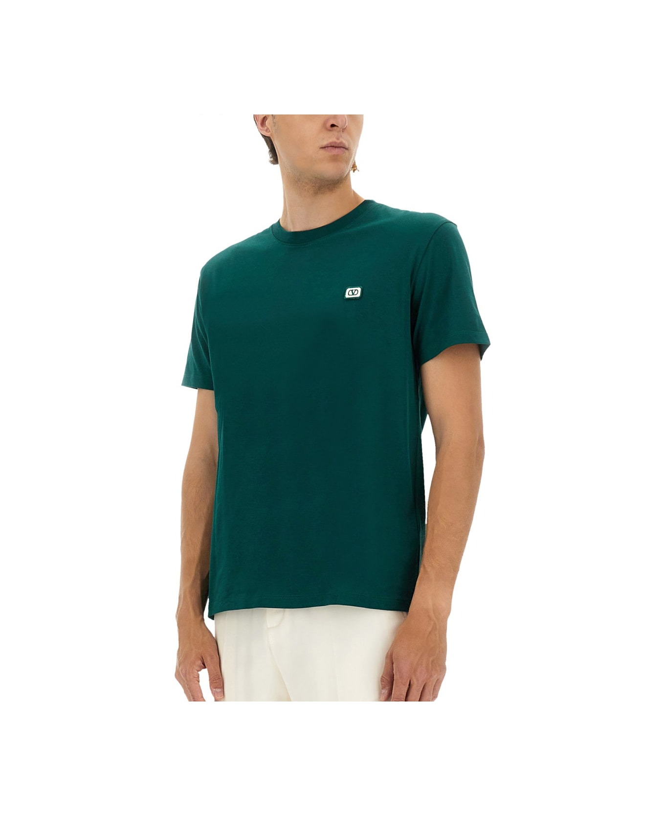 T-shirt With Signature Vlogo - 4