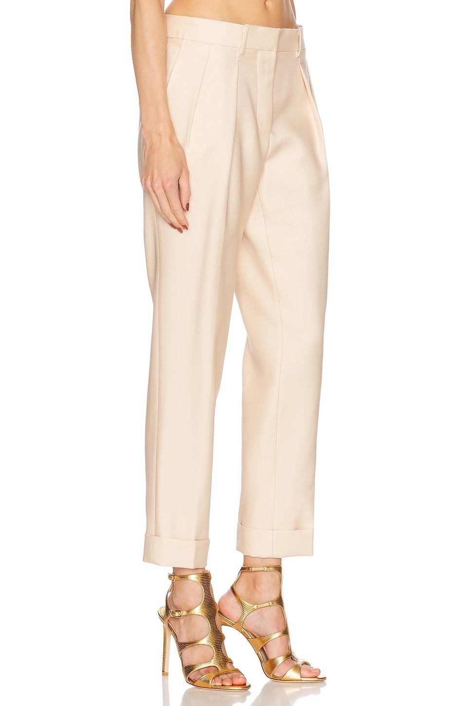 Tailored Double Pleat Pant - 2