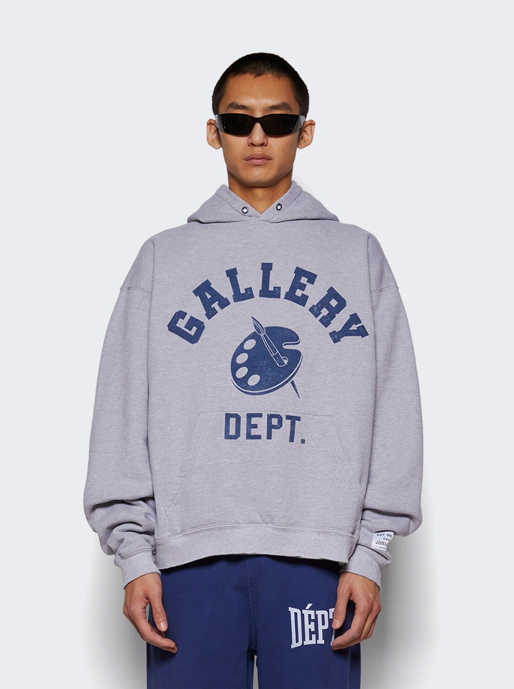 Art Dept Hoodie Heather Grey - 2