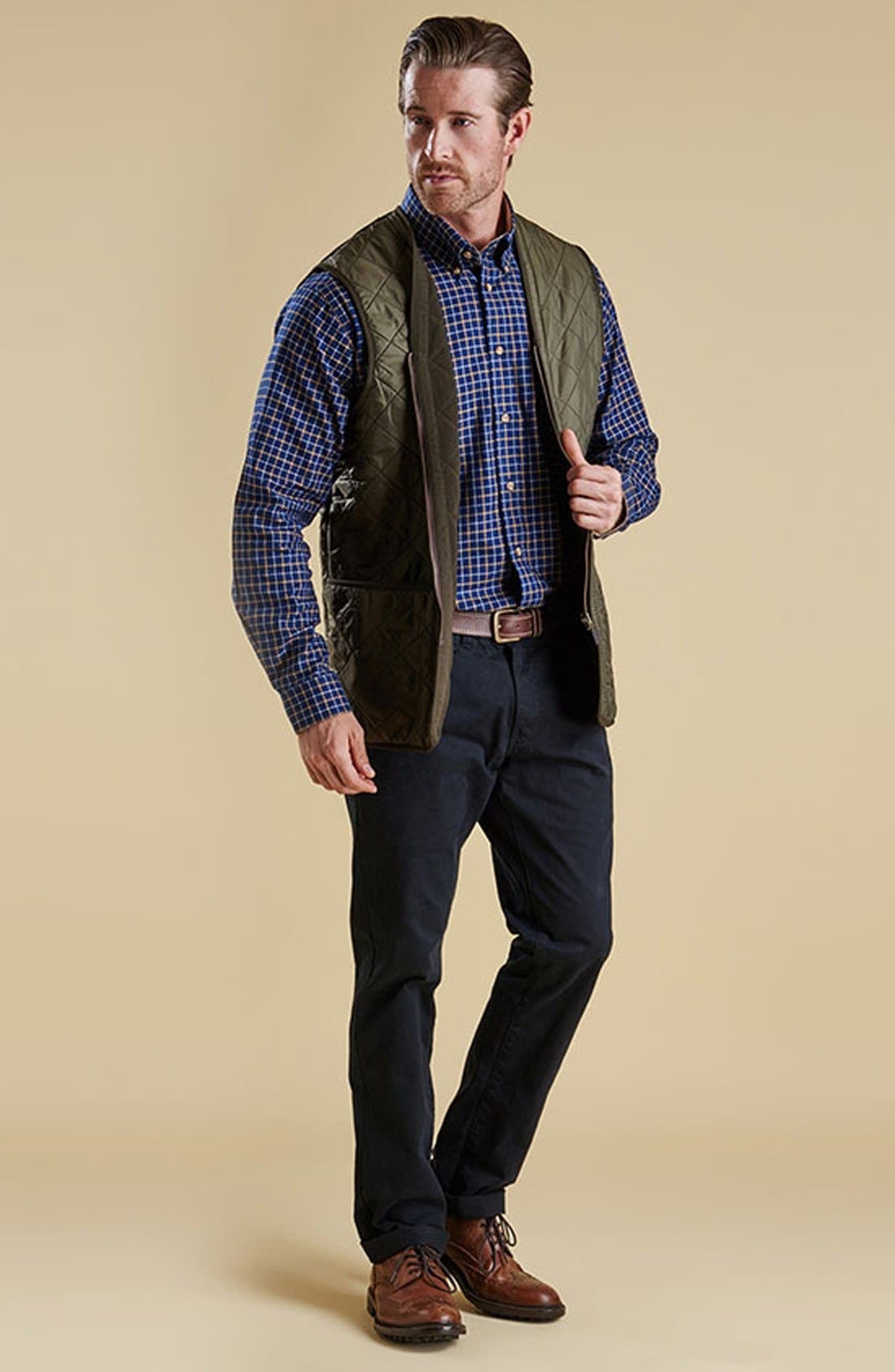'Polarquilt' Relaxed Fit Zip-In Liner Vest - 4
