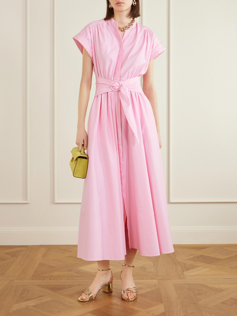 SALONI Neesha Belted Cotton Maxi Dress outlook