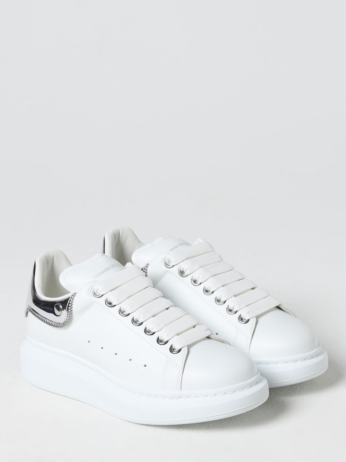 Alexander McQueen leather sneakers - 2