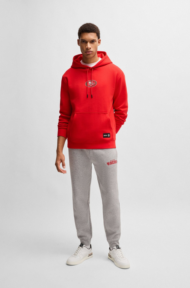 BOSS BOSS X NFL INTERLOCK HOODIE WITH SPECIAL BRANDING outlook