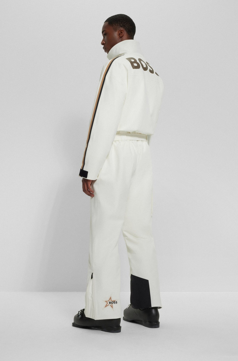 BOSS X PERFECT MOMENT BRANDED SKI SUIT WITH STRIPES 4