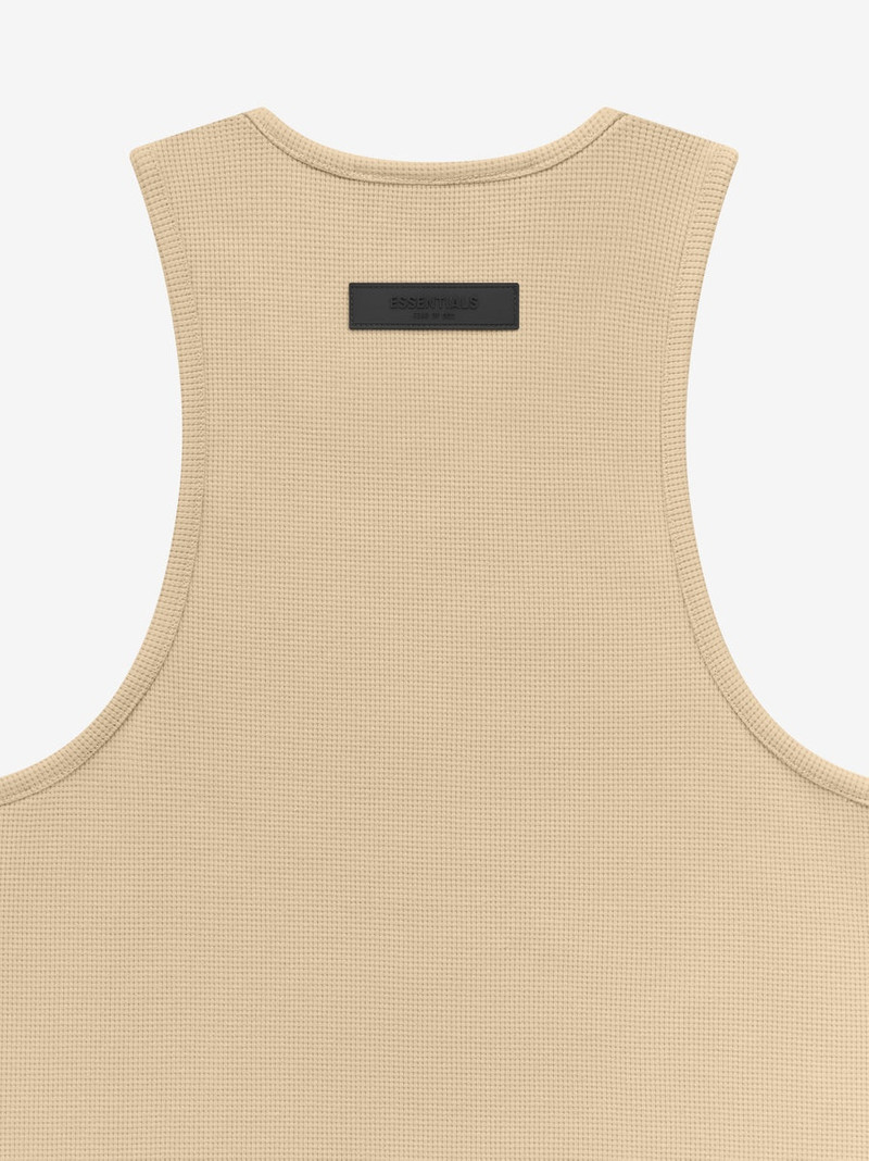 ESSENTIALS Womens Waffle Tank outlook