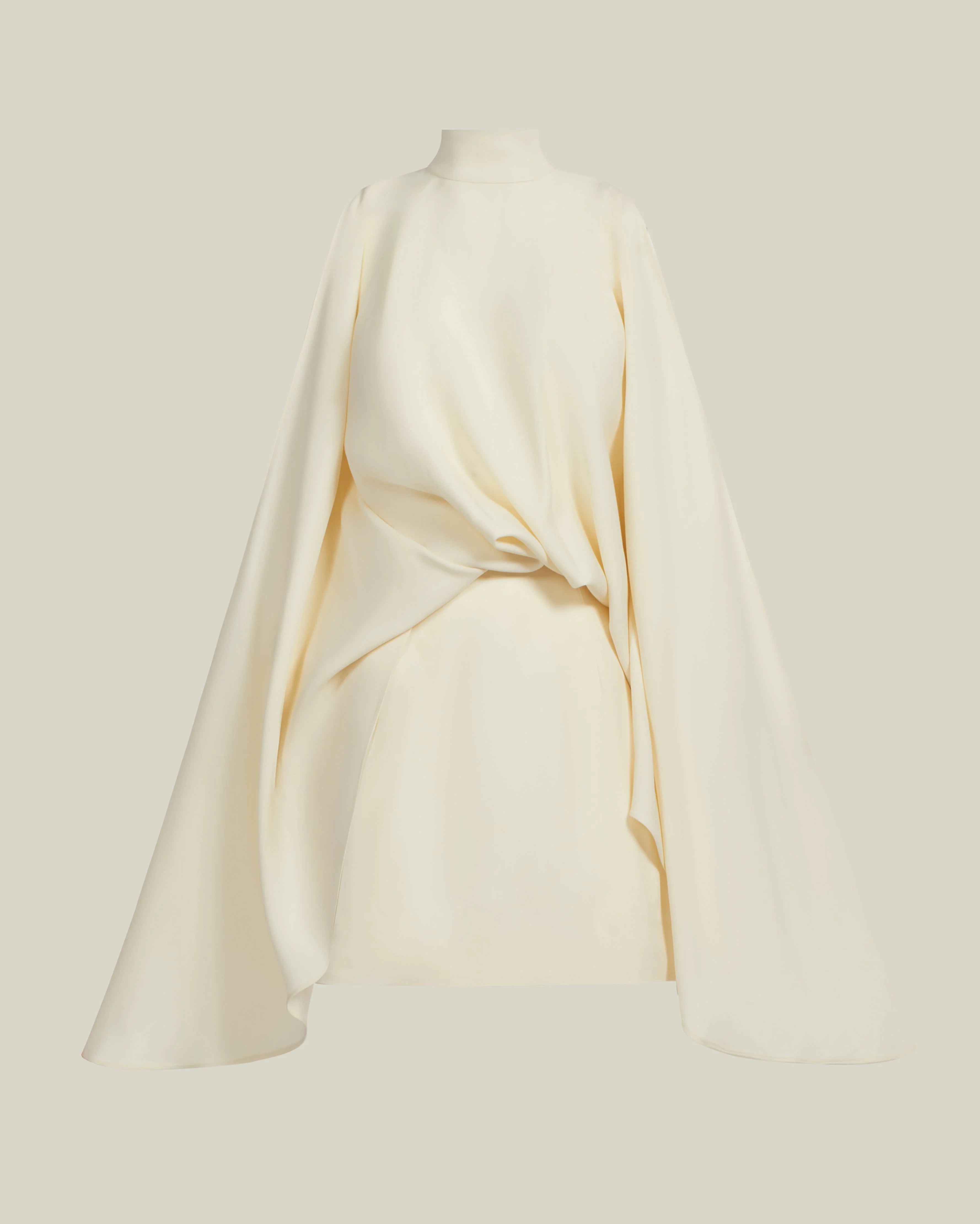 Mini Bacall Dress in Latte - 1