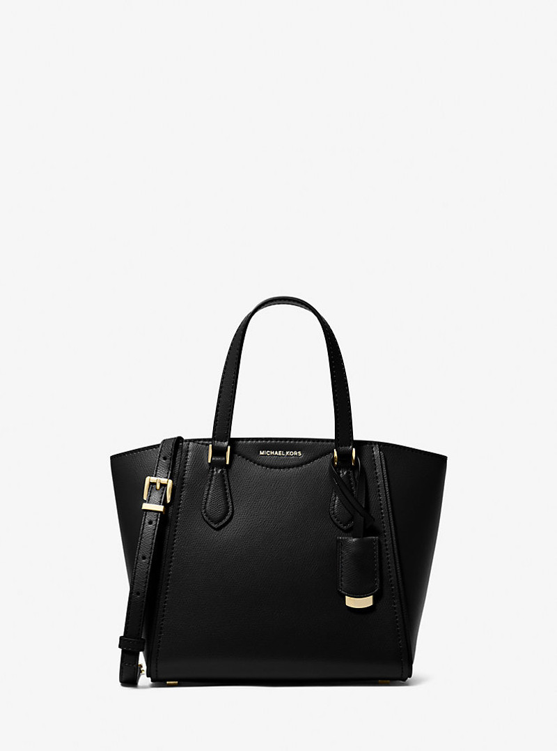 Taryn Small Leather Convertible Crossbody Bag 1