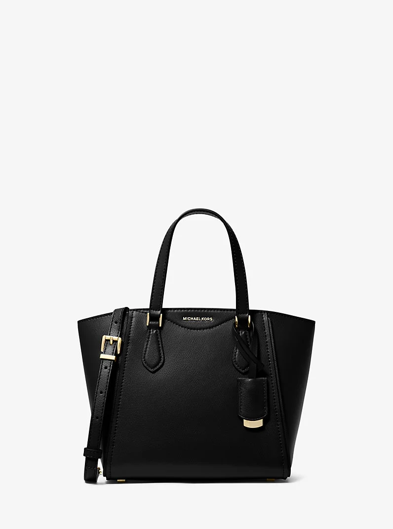 Taryn Small Leather Convertible Crossbody Bag - 1