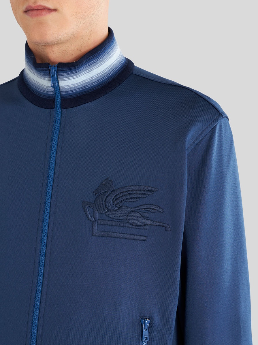 SWEATSHIRT WITH LOGO ON CHEST - 2