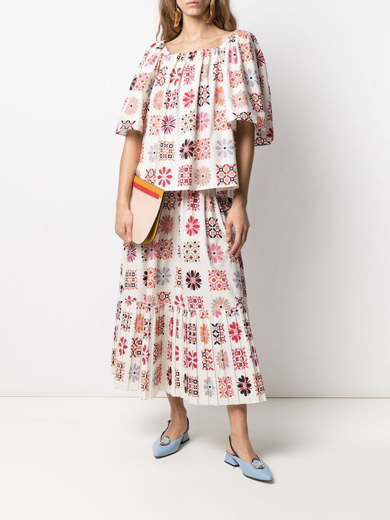 La DoubleJ Balletto midi a-line skirt outlook