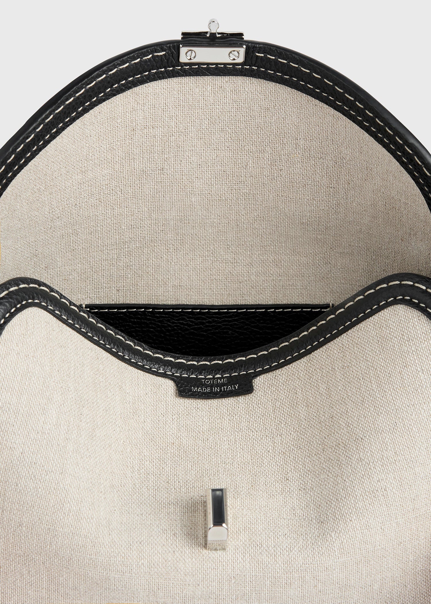T-Lock clutch ecru/black - 5