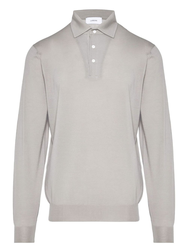long-sleeve polo shirt 1