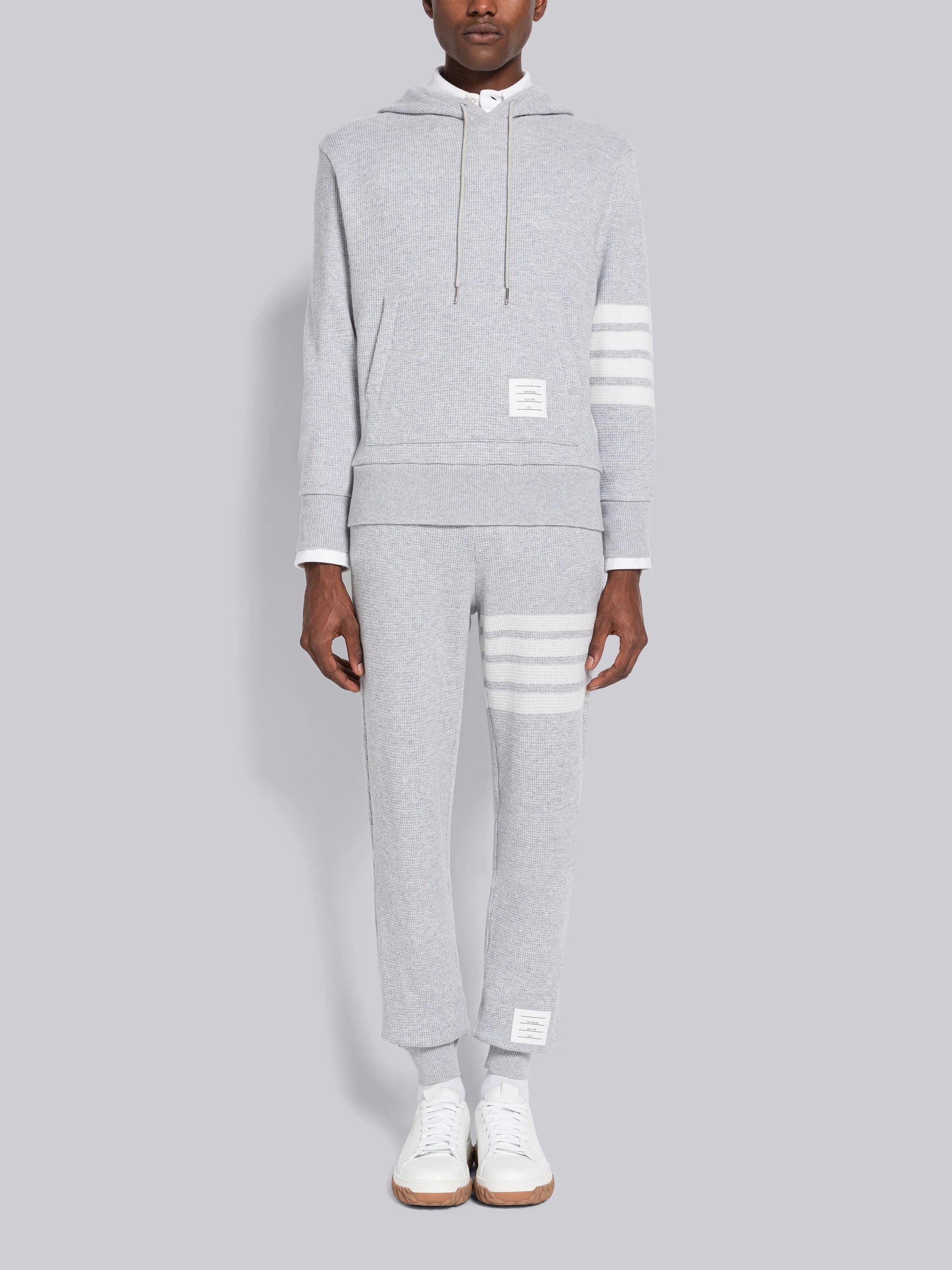 Cashmere Waffle 4-Bar Sweatpant - 4