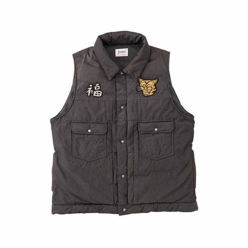 101 DOWN VEST BLACK 1
