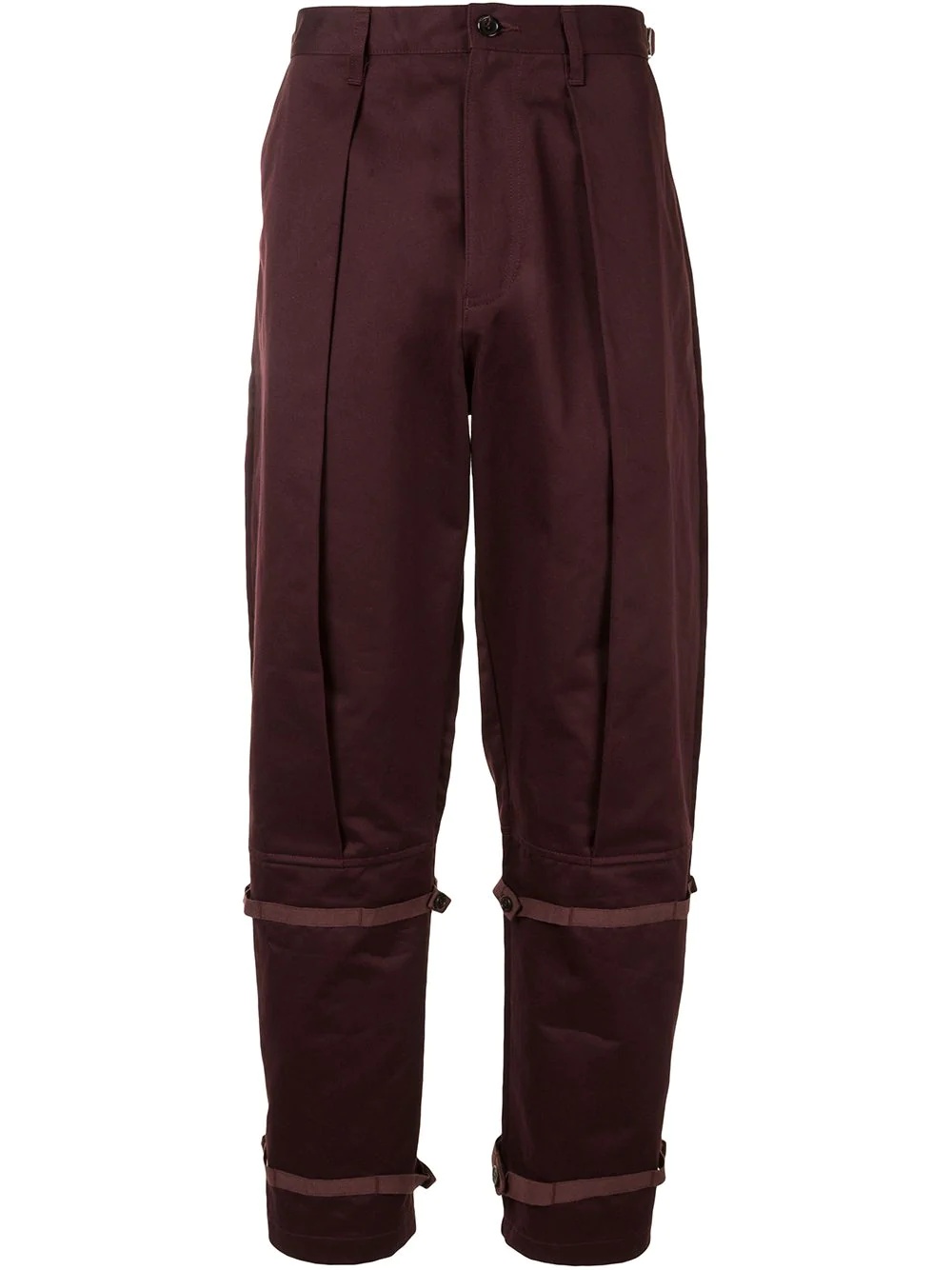 tapered tailored trousers - 1