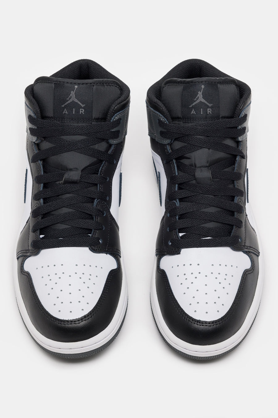 Jordan Air Jordan Mid Sneaker in Black/Iron Grey/White