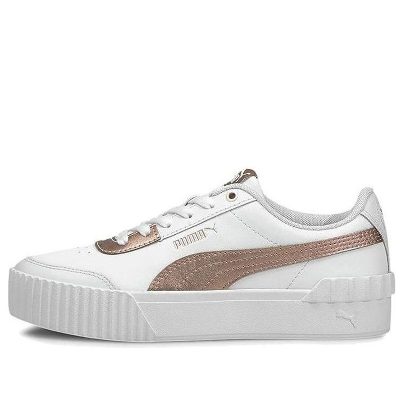 (WMNS) PUMA Carina Lift 'White Metallic' 375995-01 - 1