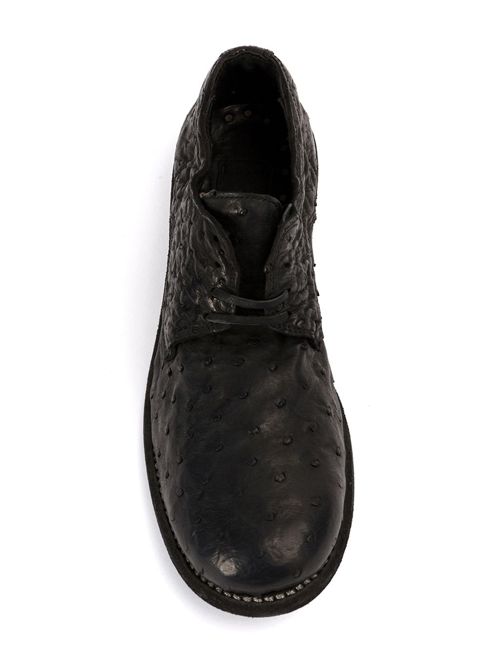 textured Derby shoes - 4