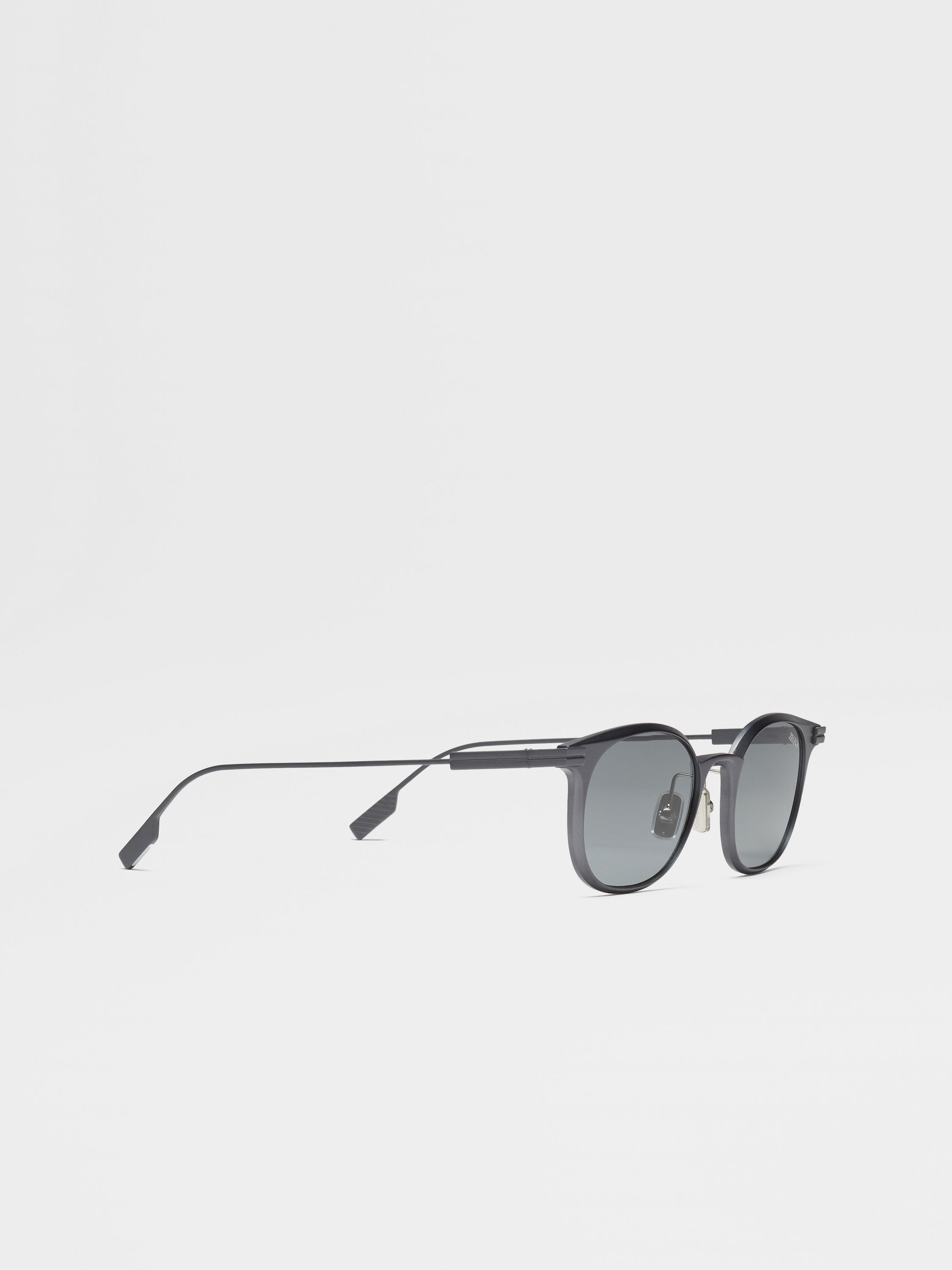 DARK SILVER ALUMINIUM SUNGLASSES - 3
