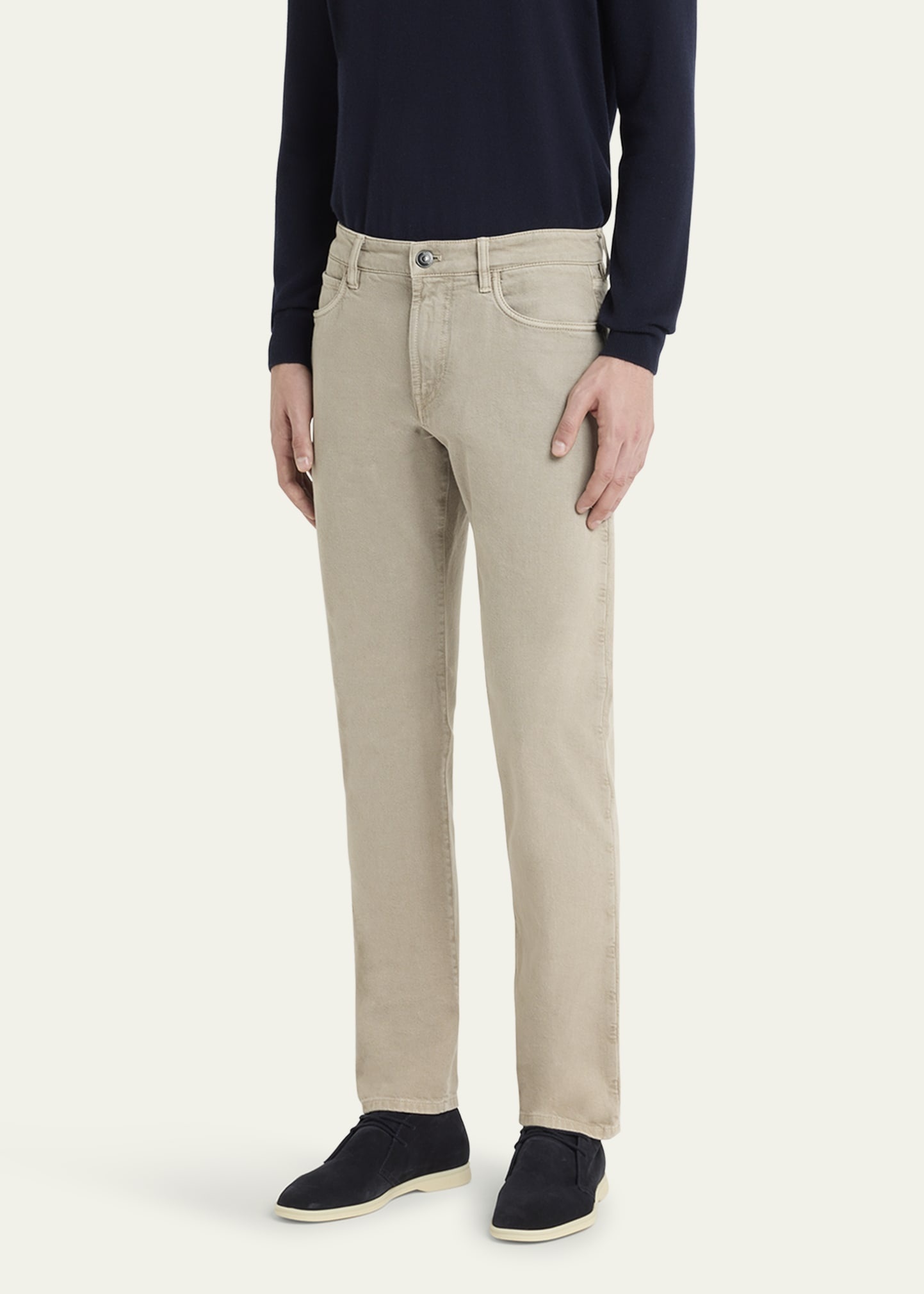 Men's Straight Leg 5-Pocket Pants - 4