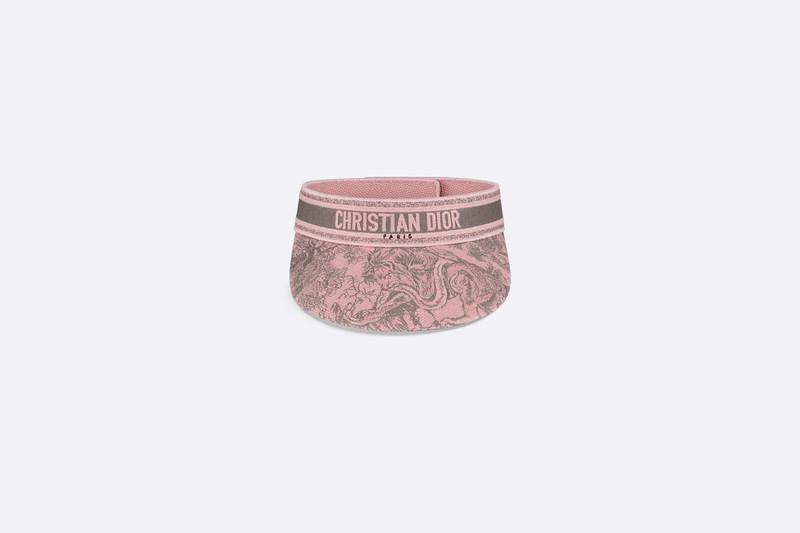 Dior D-Smash Toile de Jouy Sauvage Visor outlook