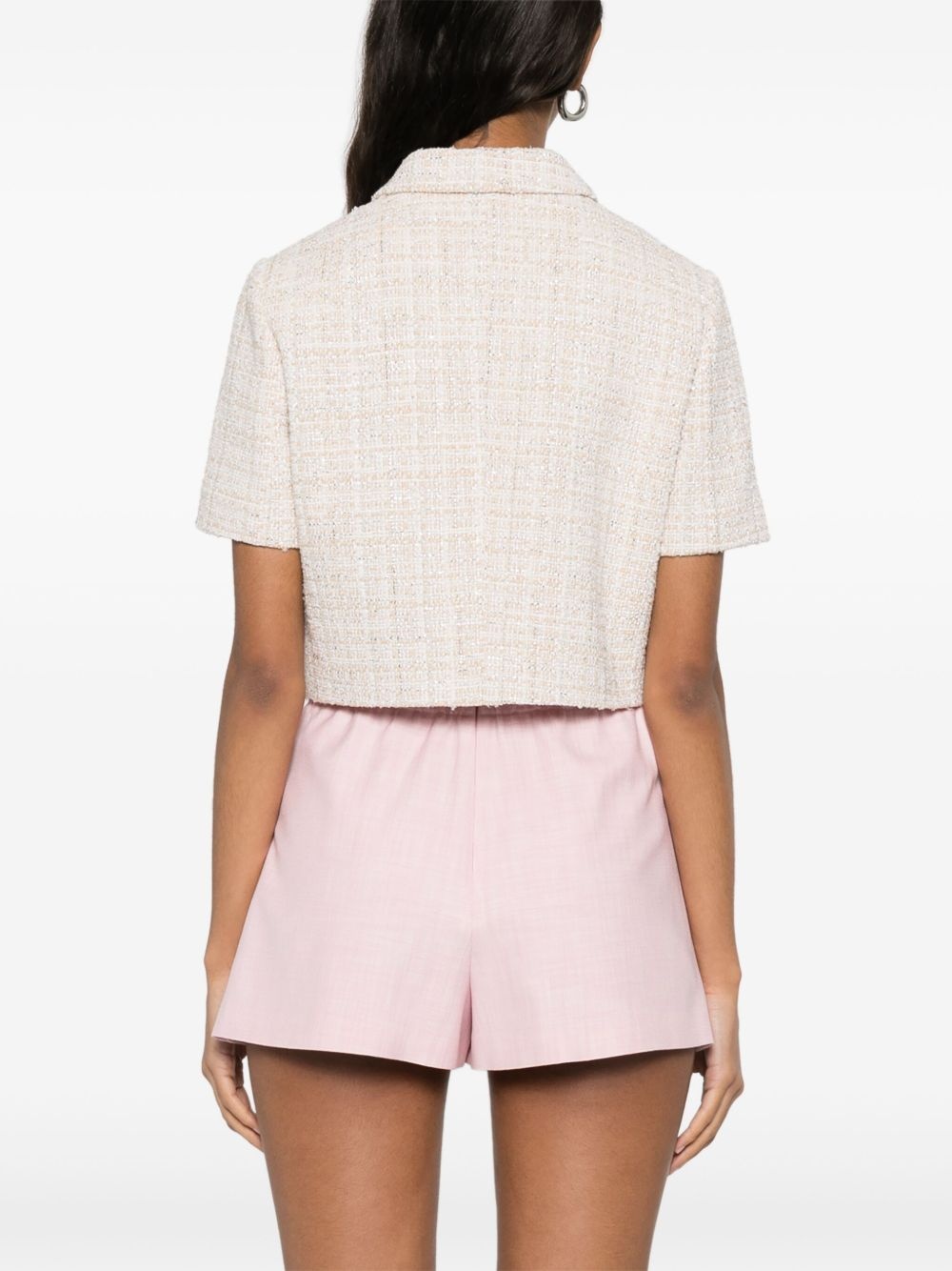 lurex tweed jacket - 4
