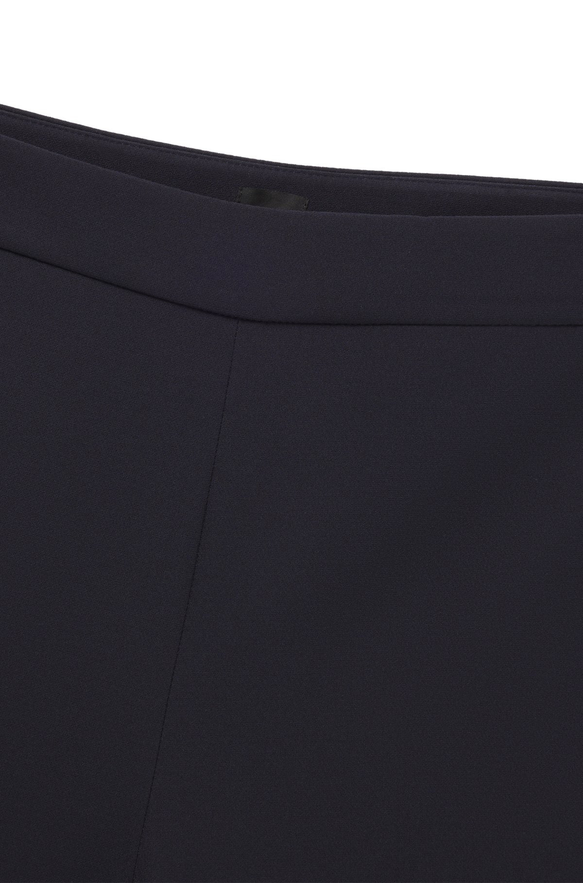 STRAIGHT-FIT TROUSERS IN STRETCH FABRIC - 6