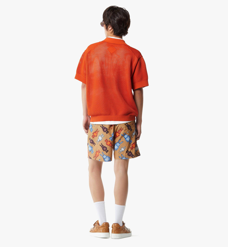 Visetos Patch Mesh Knit Polo 5