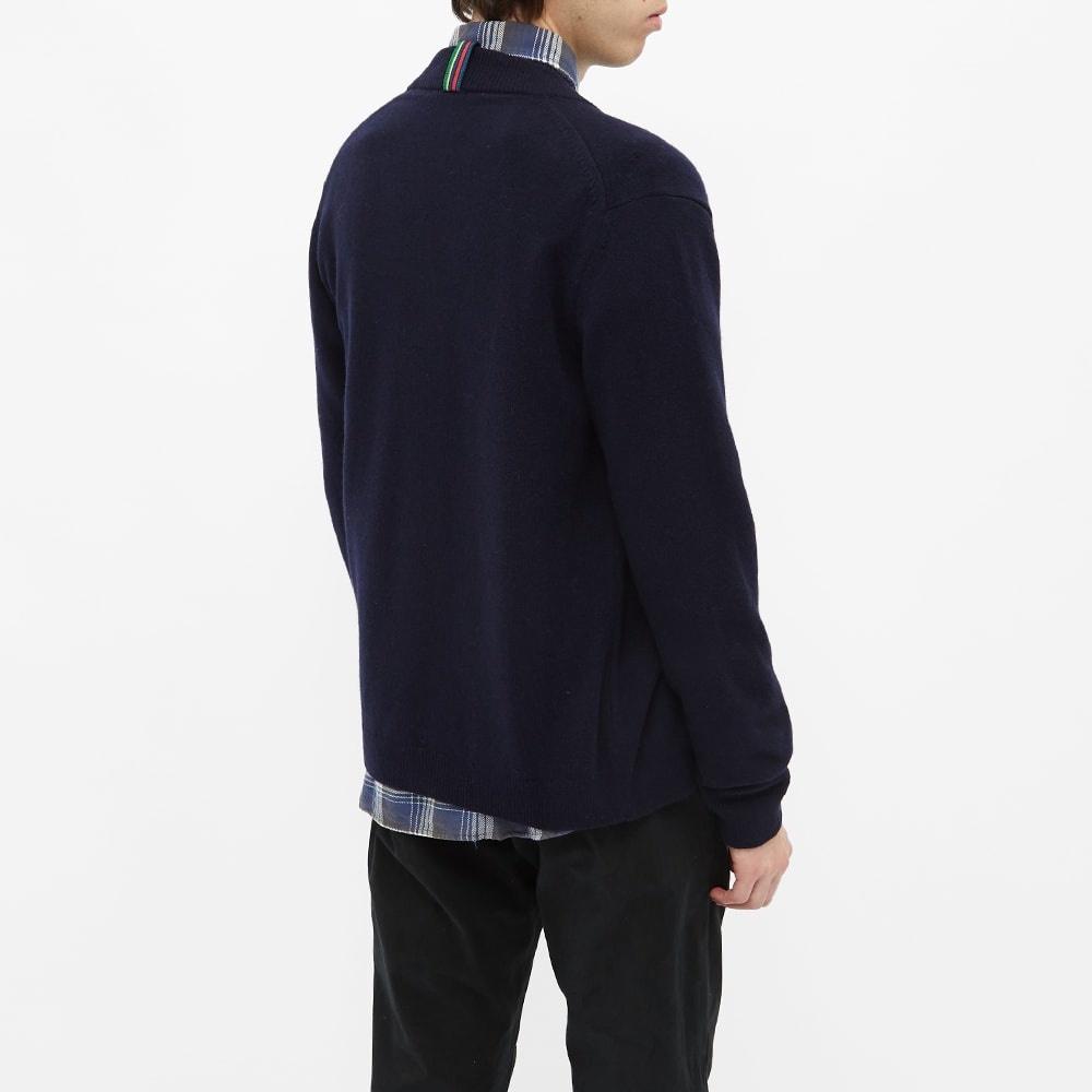 Paul Smith Grosgrain Detail Cardigan - 5