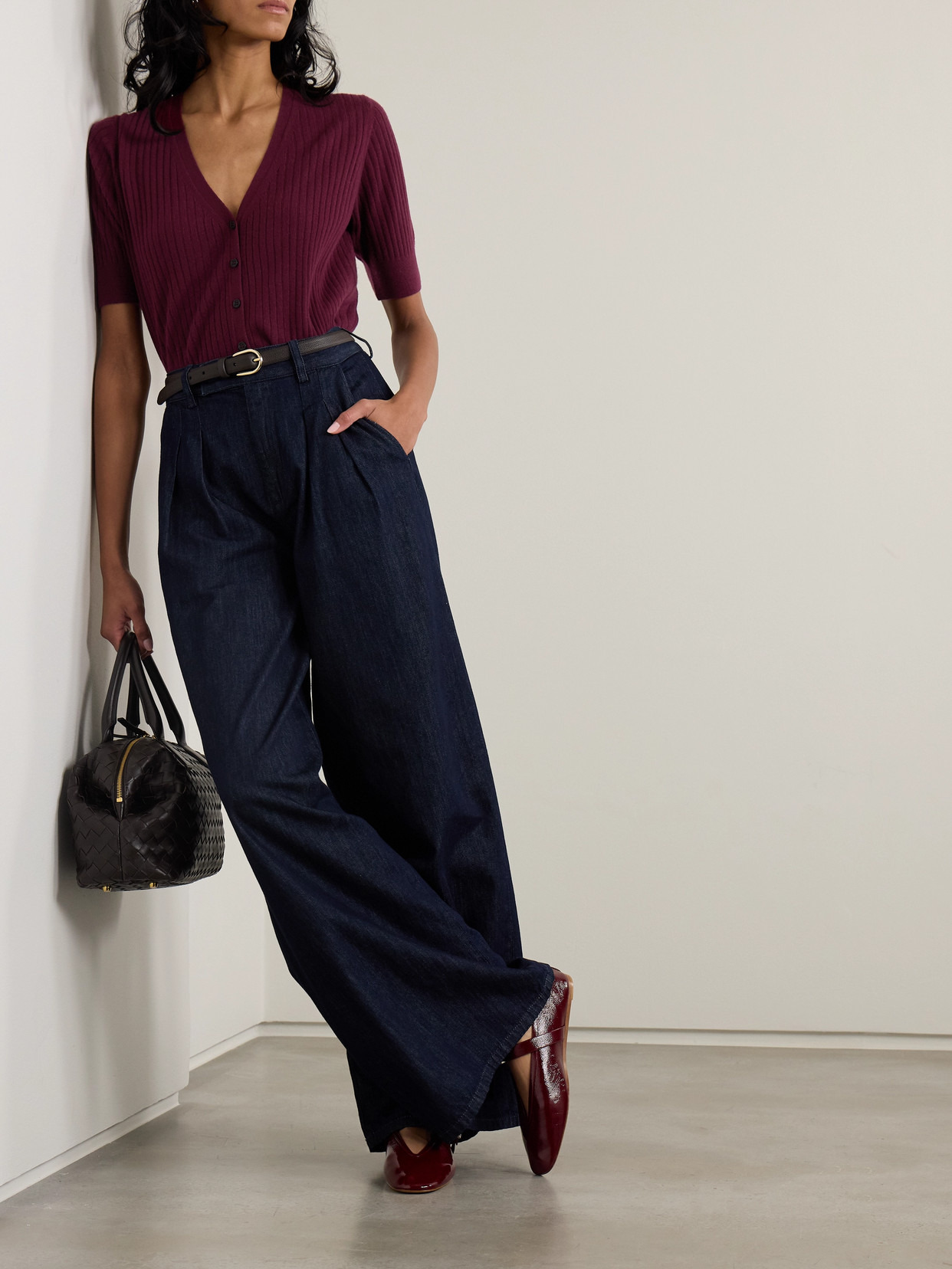 Katya Ribbed Cashmere Cardigan - 2