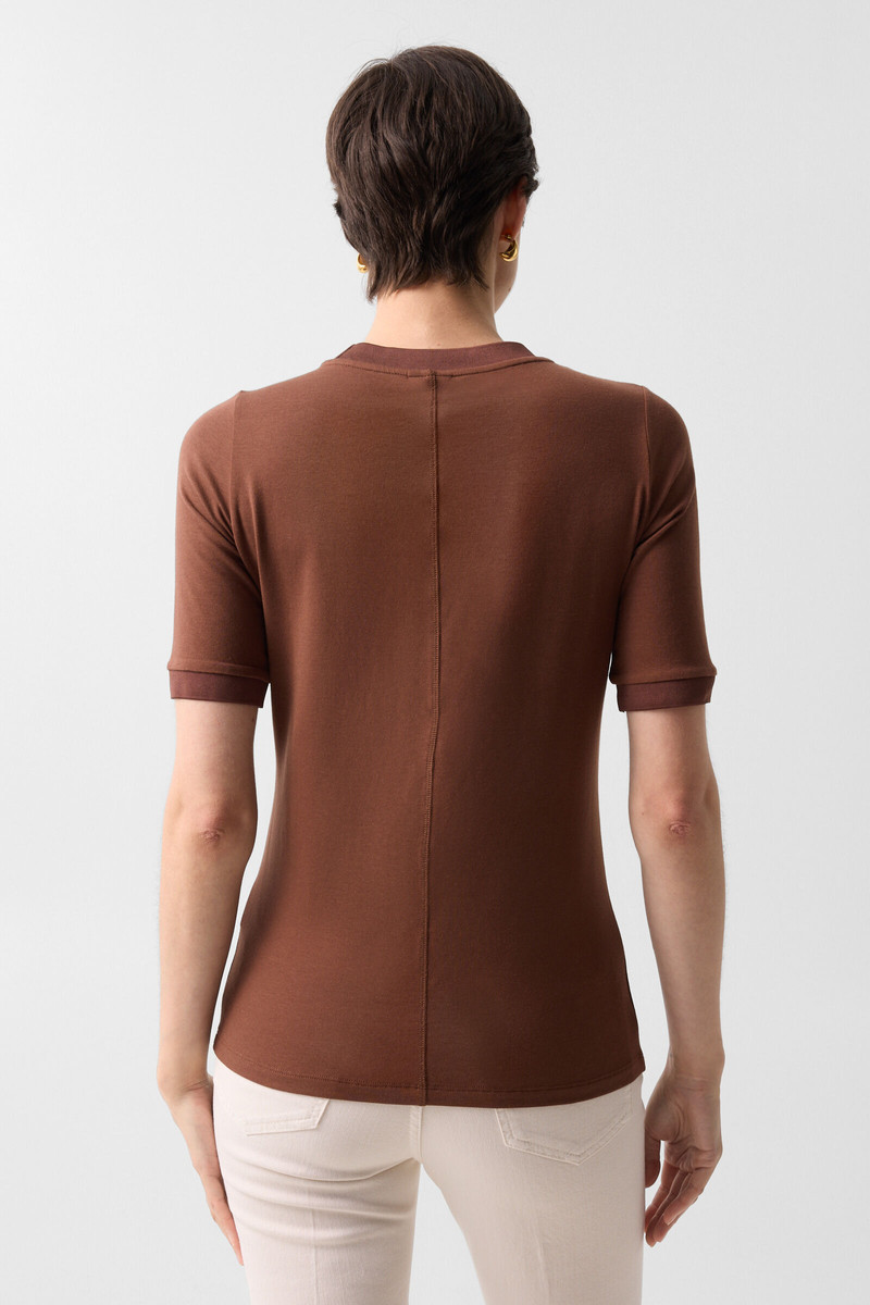 T-shirt Alexi in Brown 3