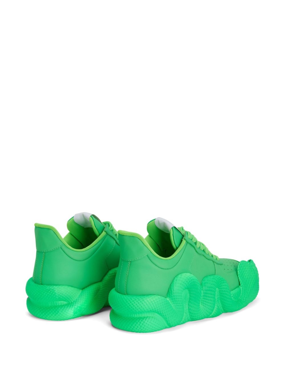 Cobras snake-wrapped sneakers - 3
